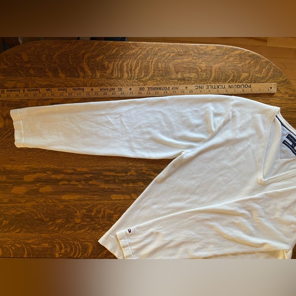 Tommy Hilfiger fashion sweater year 2000 cream white - Picture 4 of 4